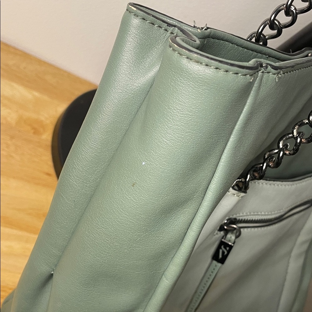 Simply Vera Vera Wang Sage Green Shoulder Bag - Picture 9 of 9
